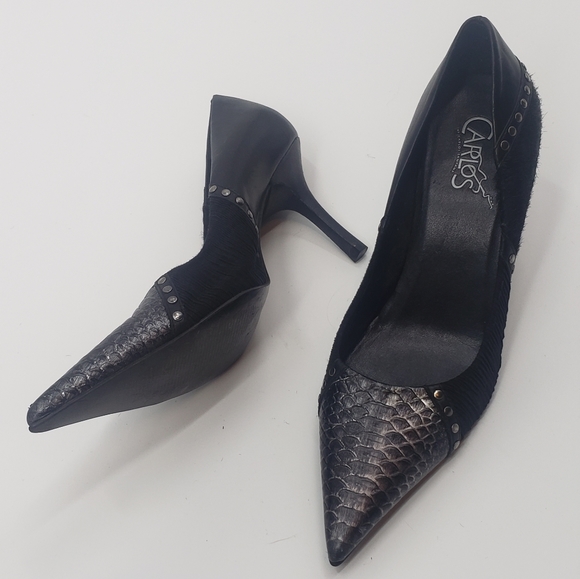 Carlos Santana Shoes - Carlos by Carlos Santana "loving" black heel.